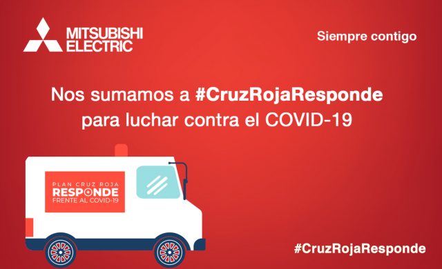 Mitsubishi Electric se suma al plan 'Cruz Roja Responde' frente al COVID-19