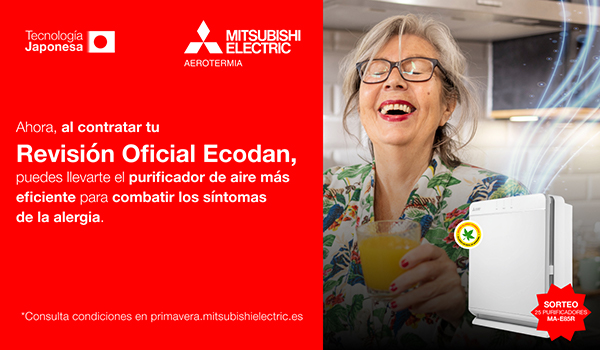 Revisión Ecodan sorteo de purificadores