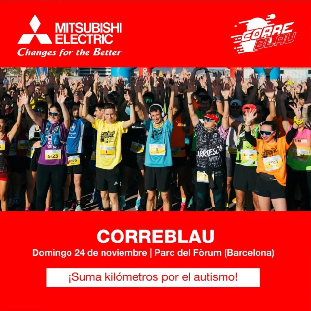 Queda poco para ​#correblau24 y en Mitsubishi Electric ya estamos listos para correr por la inclusión del alumnado con autismo en las aulas. 🏃

El dinero recaudado se destinará a ofrecer formaciones a medida a los equipos docentes, apoyar y acompañar a los centros educativos y a asesorar para transformar los centros educativos en la atención de las personas con autismo. 

¿Nos acompañas? ¡Consigue tu dorsal en el link de nuestra bio! 🔗

@aprenemautisme